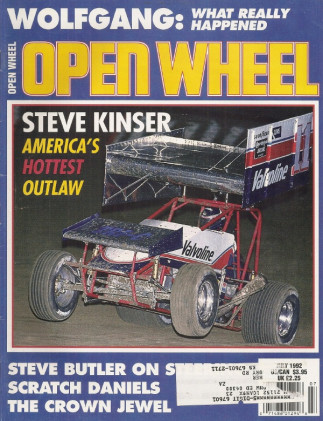 OPEN WHEEL 1992 JULY - STEVE KINSER SPECIAL, WOLFGANG, RICH BUBAK, D DRINAN